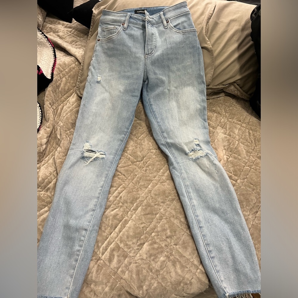 Express ankle jeans